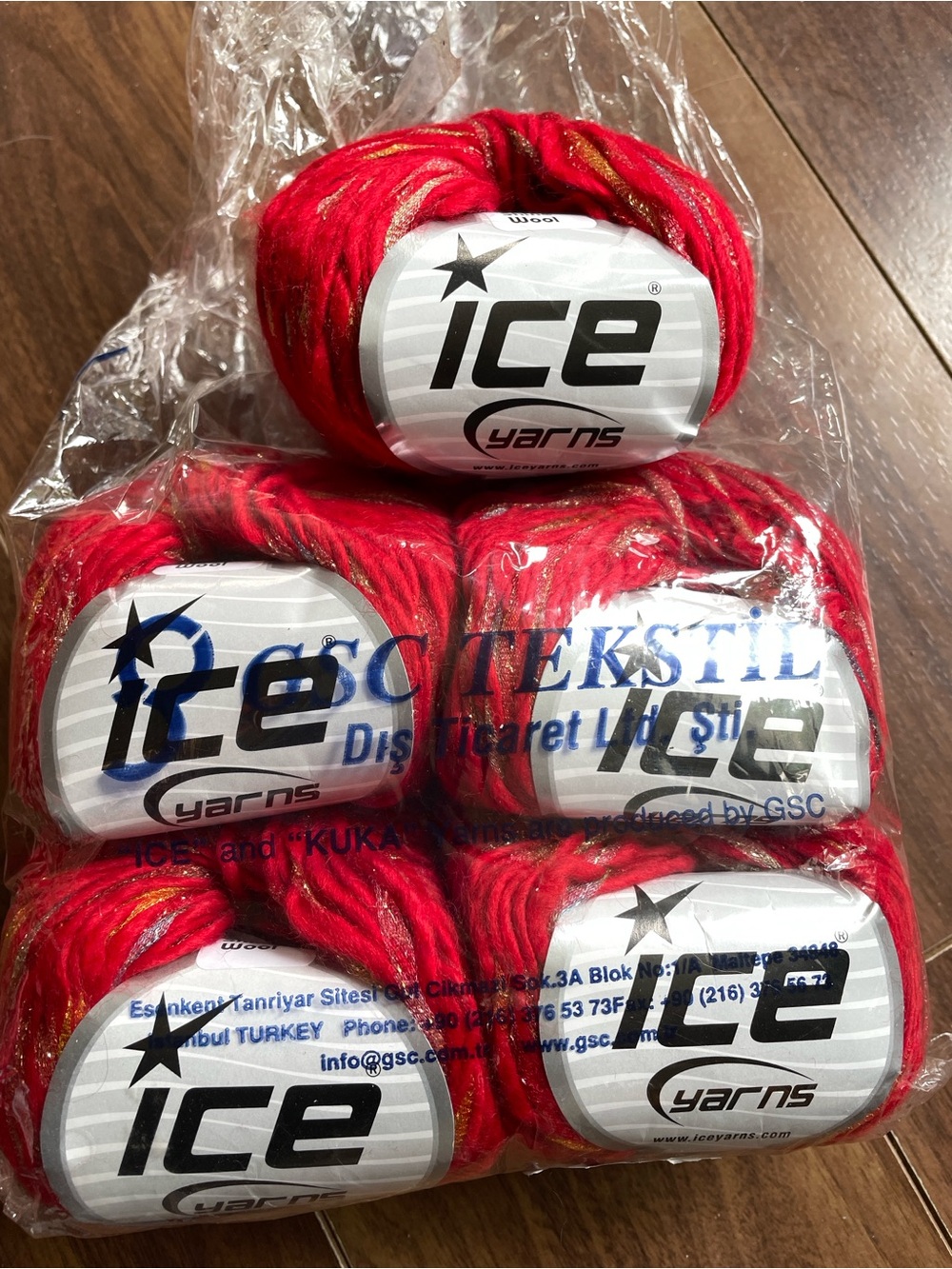 Ice Shine Wool yarn